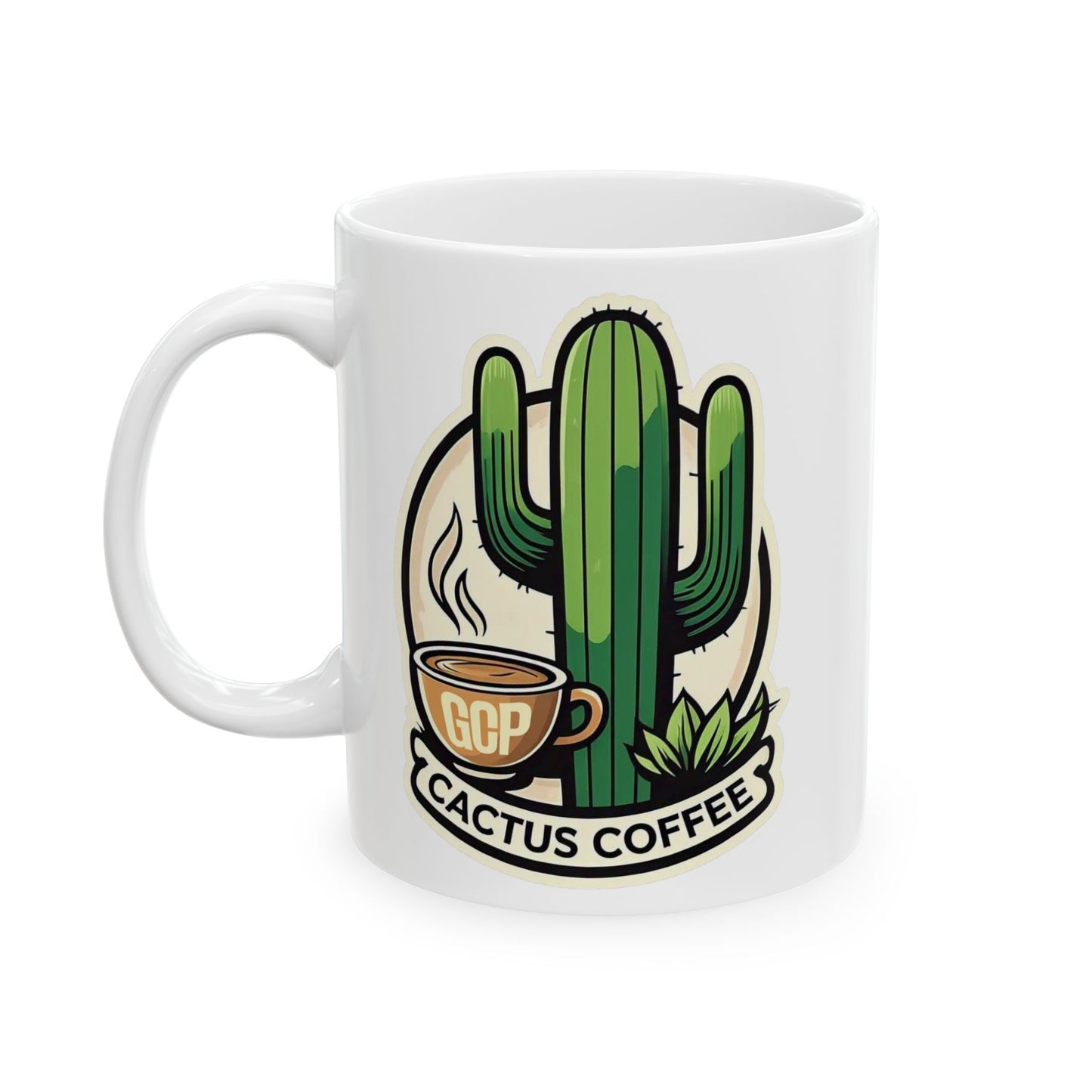 GCP Cactus Coffee Mug - For Serious Coffee Enthusiasts