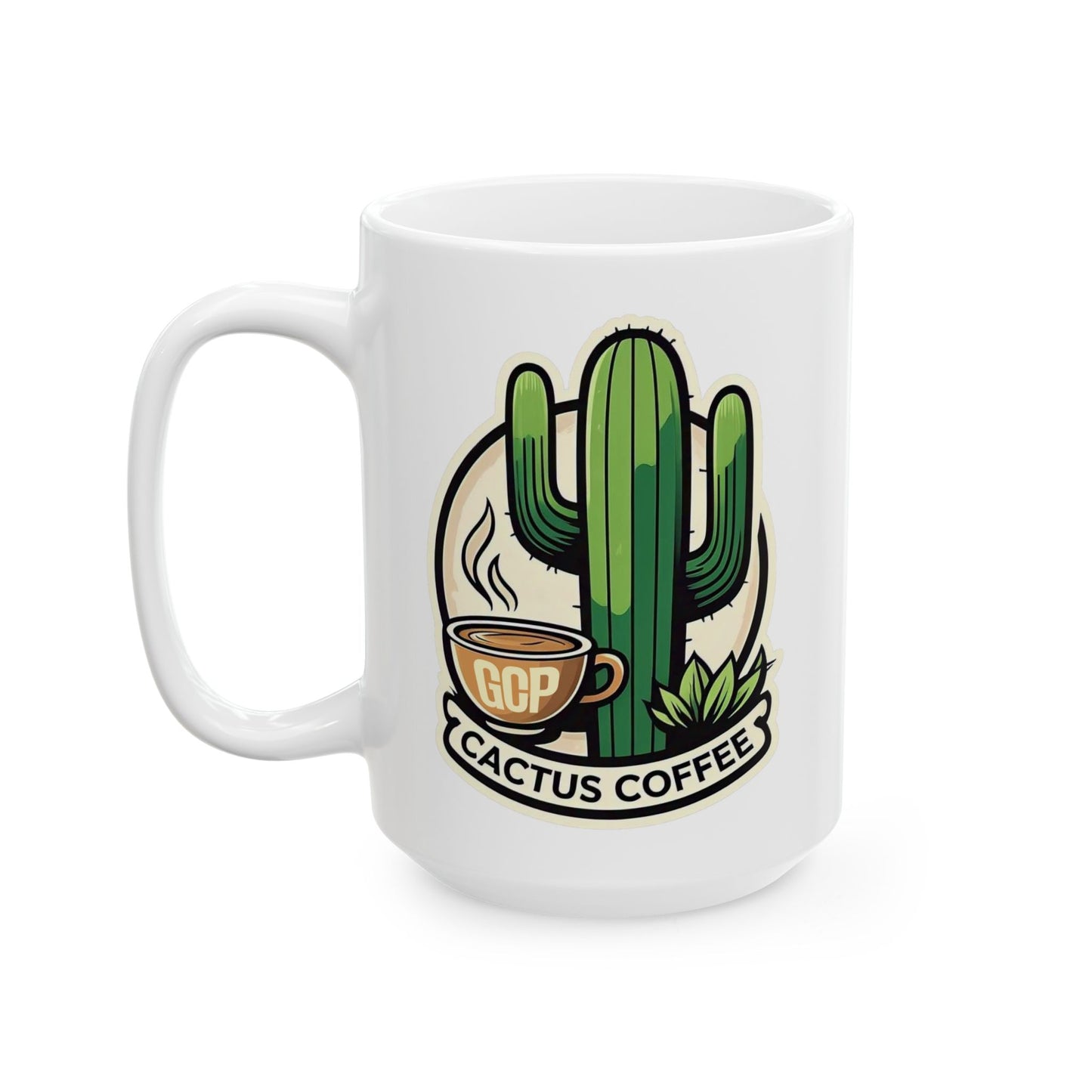 GCP Cactus Coffee Mug - For Serious Coffee Enthusiasts