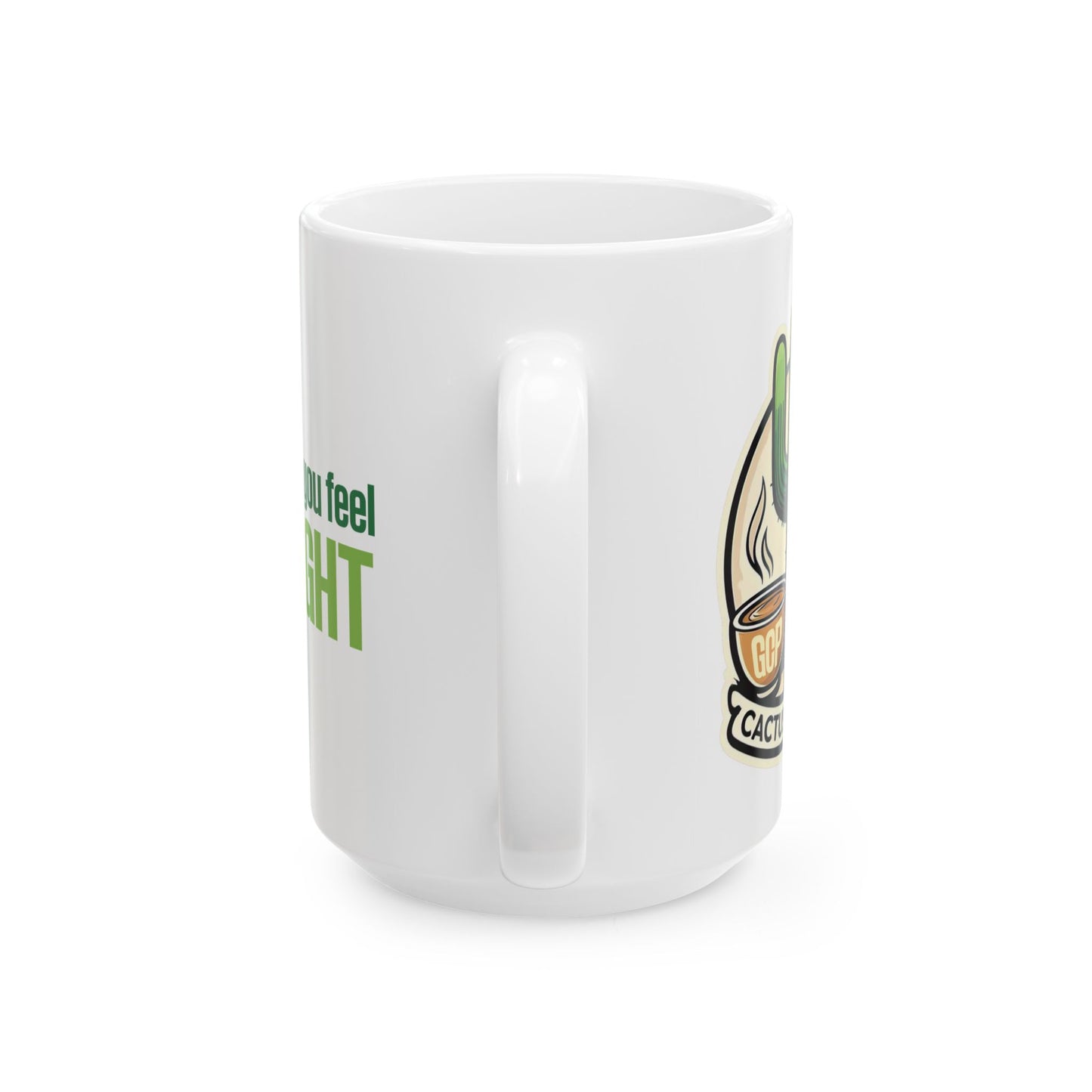 GCP Cactus Coffee Mug - For Serious Coffee Enthusiasts