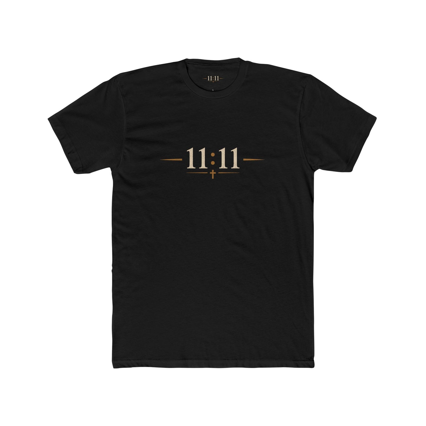 11:11 Minimalist Tee — Spiritual Numerology Cotton T-Shirt