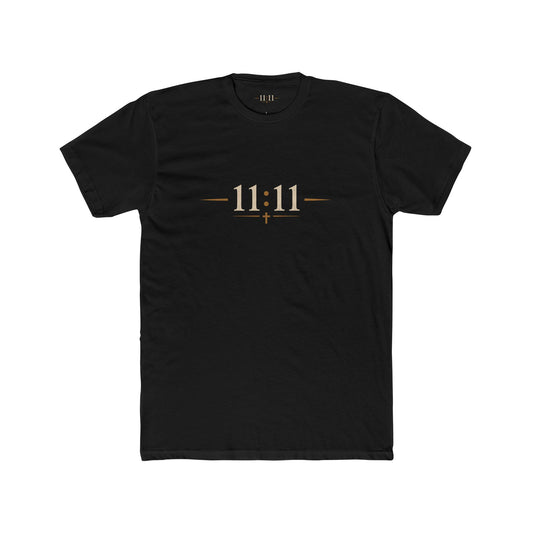 11:11 Minimalist Tee — Spiritual Numerology Cotton T-Shirt
