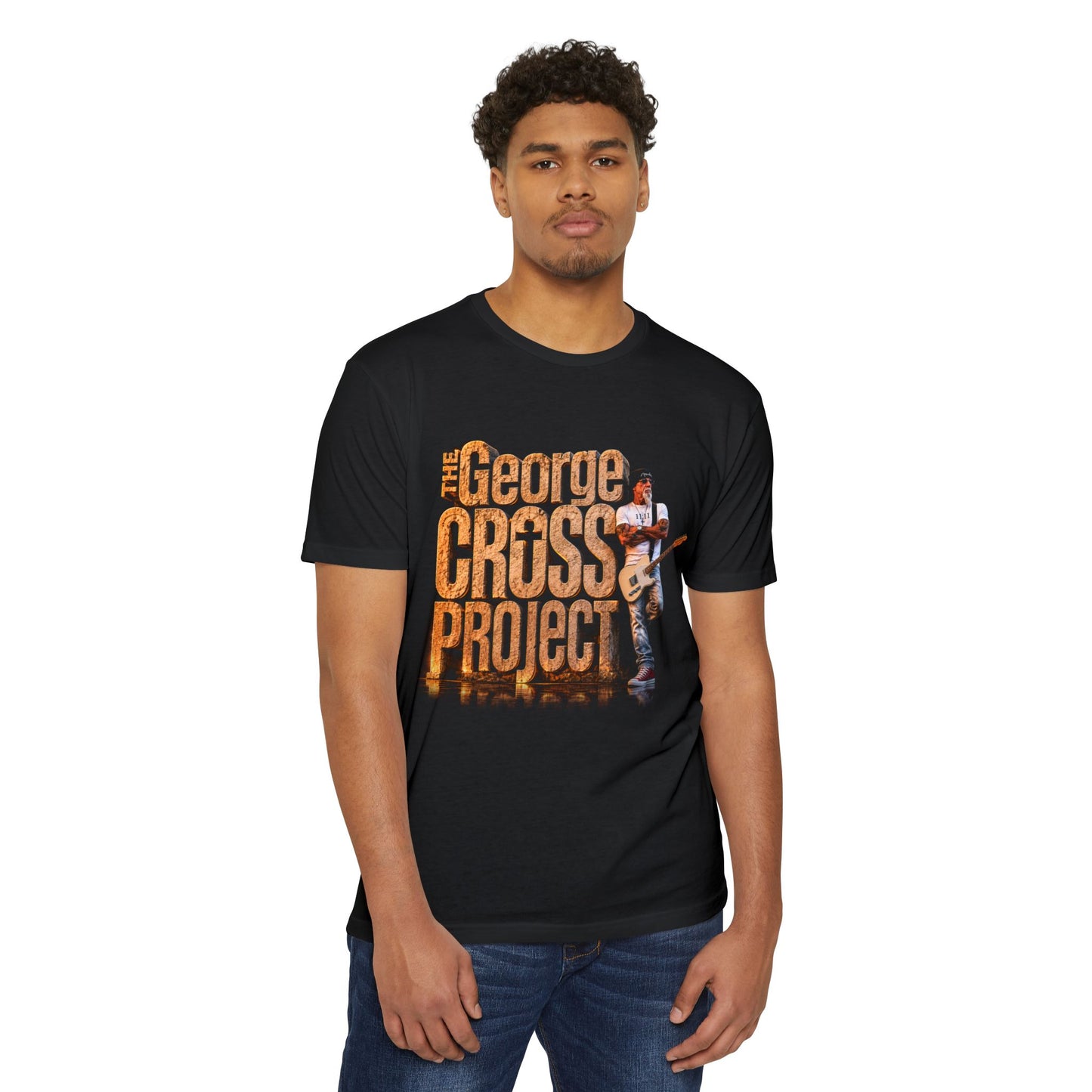 The George Cross Project Classic Tee - 11:11 Back Graphic (Black)