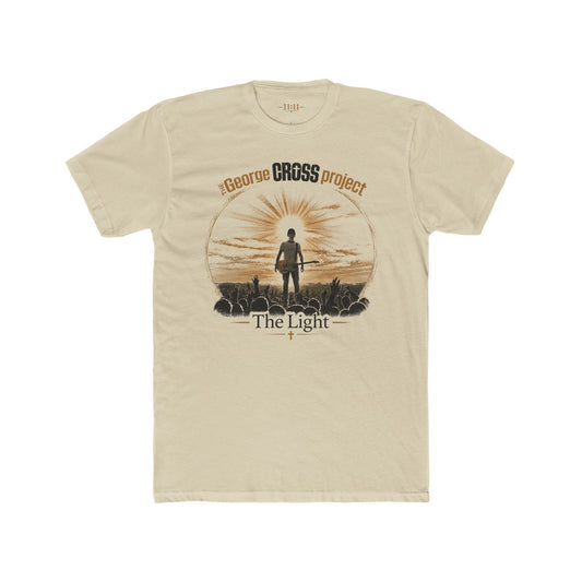 The George Cross Project - The Light - Vintage Concert Tee (Tan)