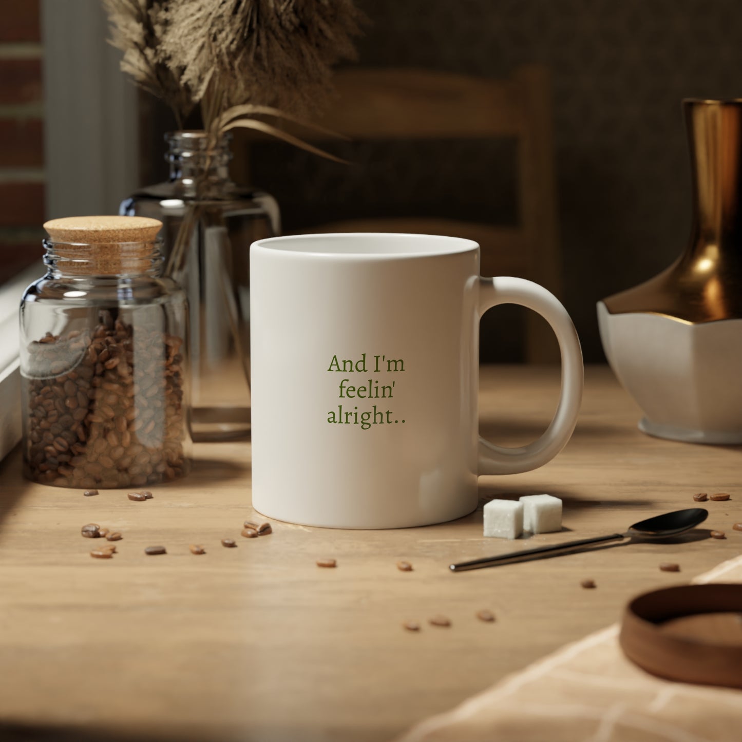 Cactus Coffee™ Vintage Jumbo Mug