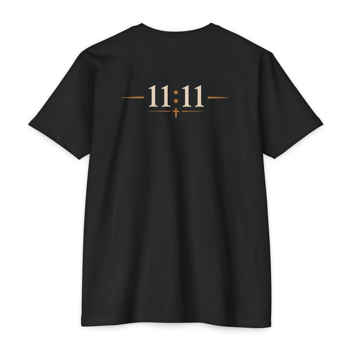 The George Cross Project Classic Tee - 11:11 Back Graphic (Black)