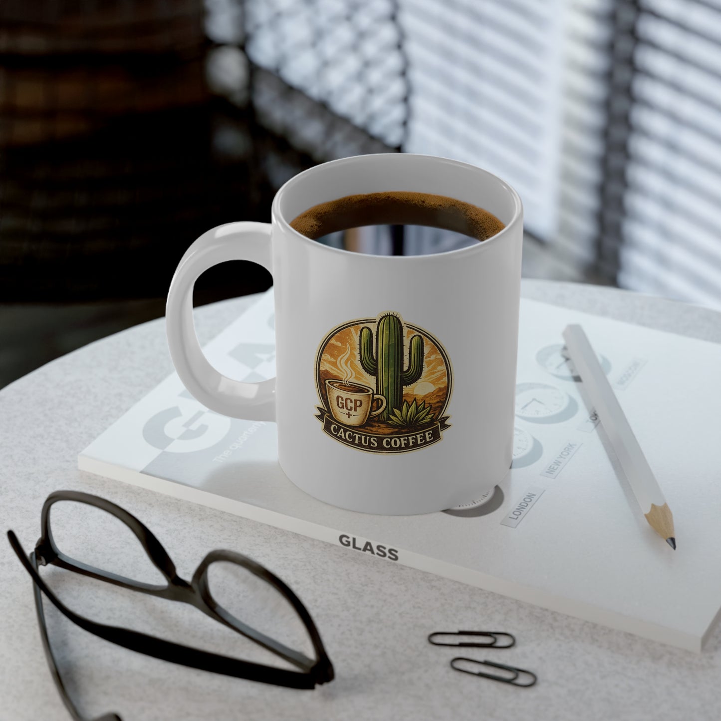 Cactus Coffee™ Vintage Jumbo Mug